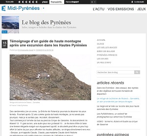 Article paru dans France 3 Midi-Pyrénées